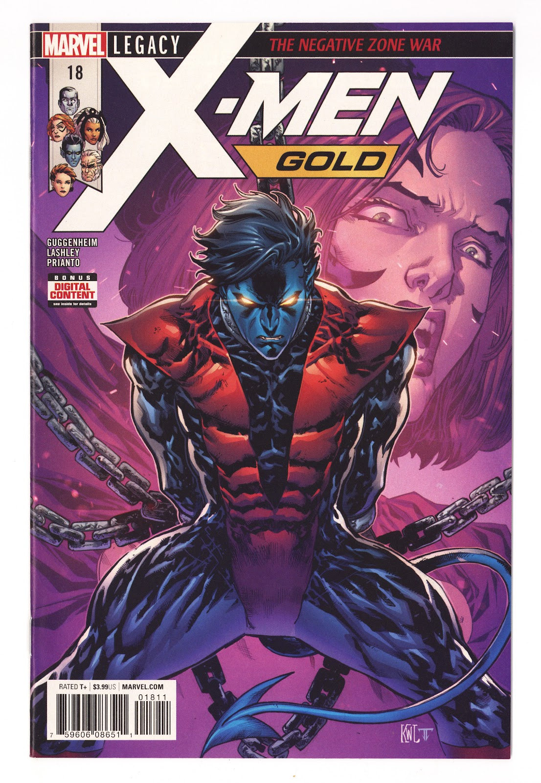 X-Men: Gold 18 High Grade (2018) 