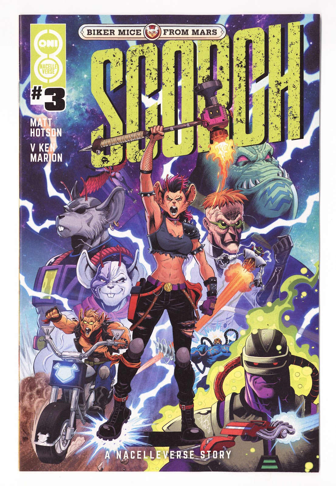 Biker Mice From Mars Scorch #3 (2026) Tarragona Variant