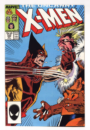 The Uncanny X-Men Vol 1 222  VF+ (8.5)   (1987)