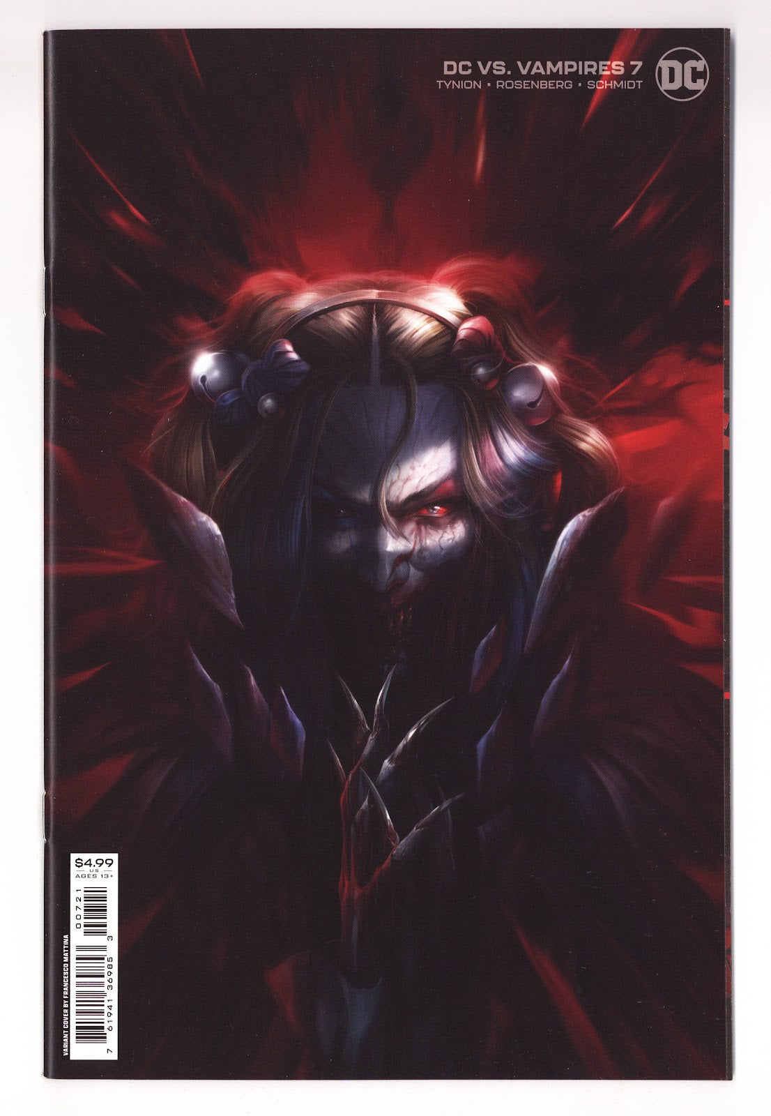 DC vs. Vampires 7 High Grade (2022) Mattina Variant 