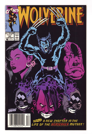 Wolverine Vol 2 30  High Grade   (1990)