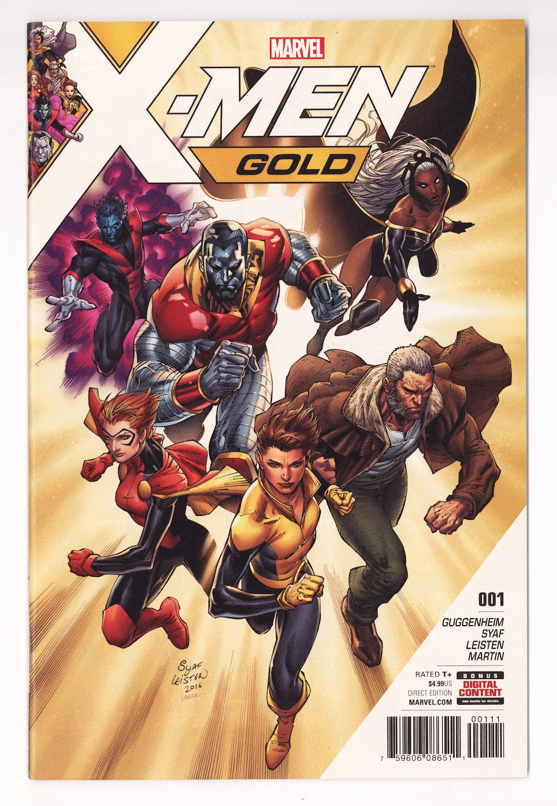 X-Men: Gold 1 High Grade (2017) 