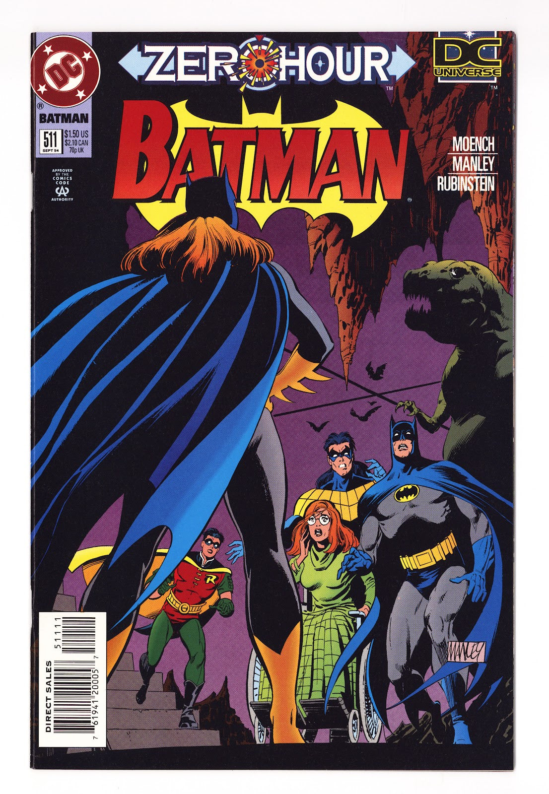 Batman Vol 1 511 High Grade (1994) Direct Sales 