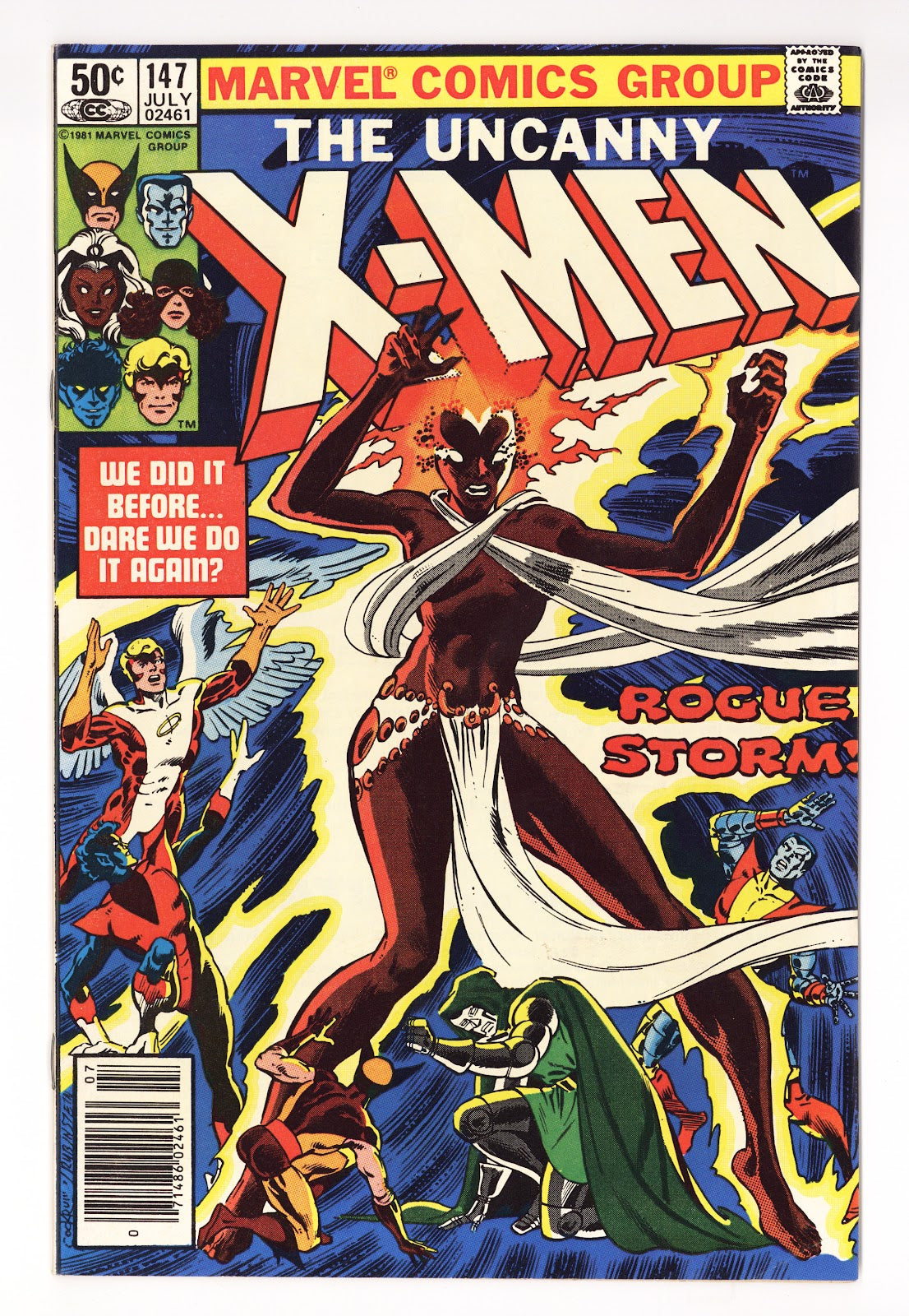 The Uncanny X-Men Vol 1 147  FN/VF (7.0)   (1981)   Newsstand  