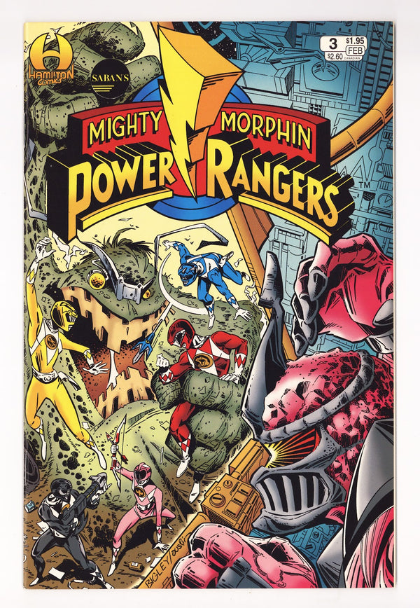 Saban's Mighty Morphin Power Rangers   3  VF/NM (9.0)   (1995)