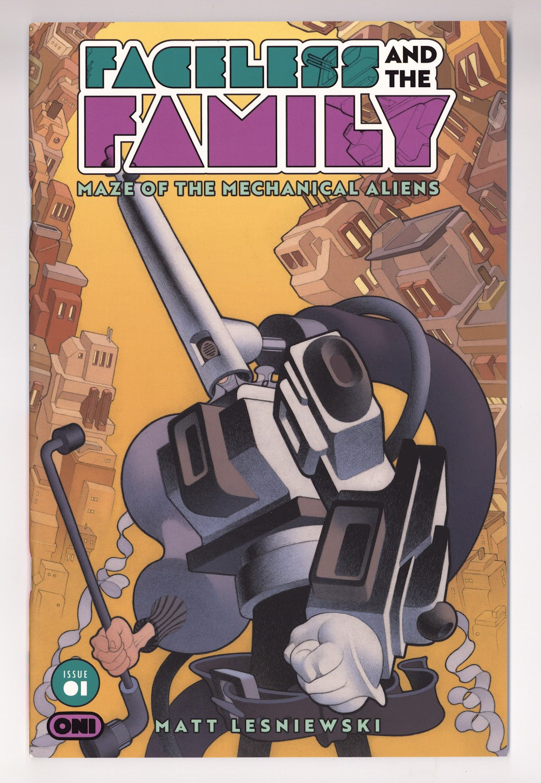 Faceless and the Family Maze of the Mechanical Aliens 1 3Rd Print (2026)