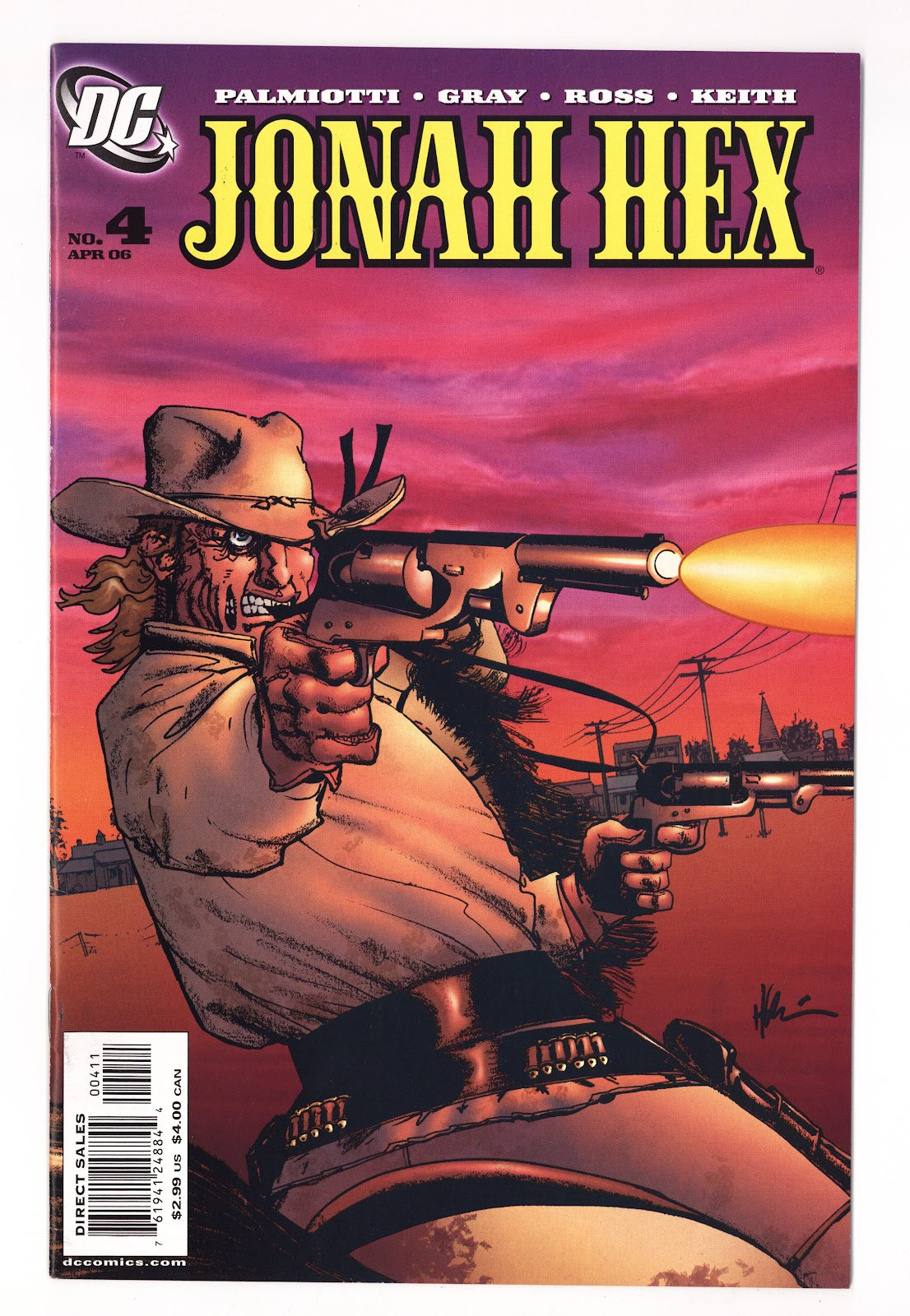 Jonah Hex Vol 2 4  Mid Grade   (2006)     