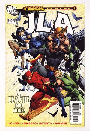 JLA 119 High Grade (2005) Direct Sales