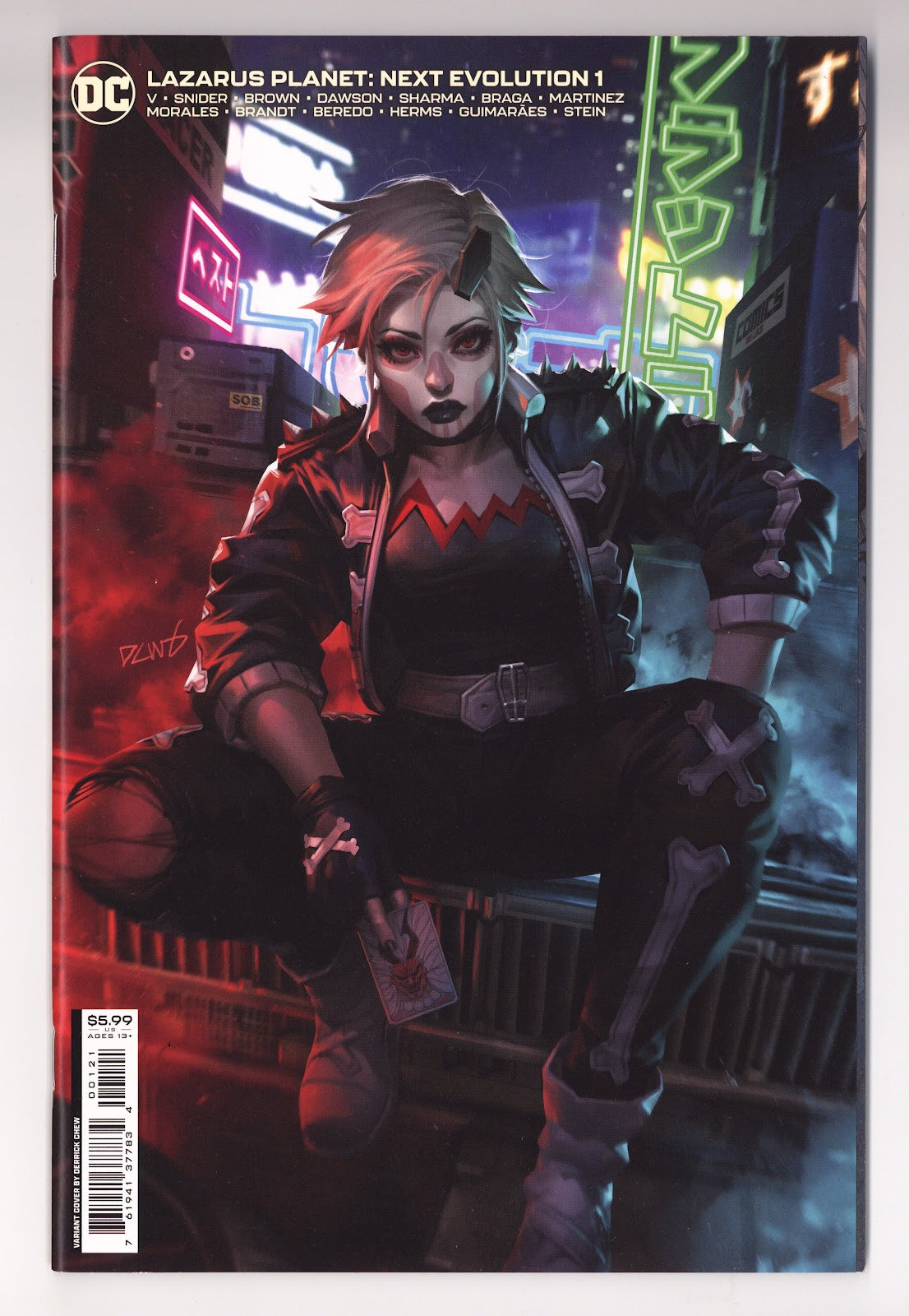 Lazarus Planet: Next Evolution 1 High Grade (2023) Chew Variant 