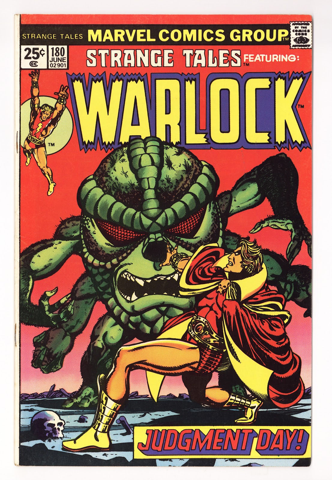 Strange Tales Vol 1 180  FN+ (6.5)   (1975)     