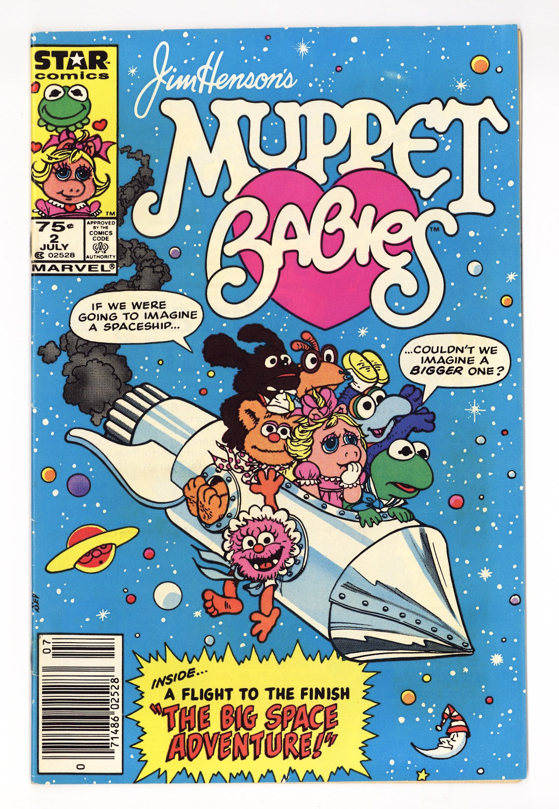 Muppet Babies Vol 1 2  FN/VF (7.0)   (1985)   Canadian