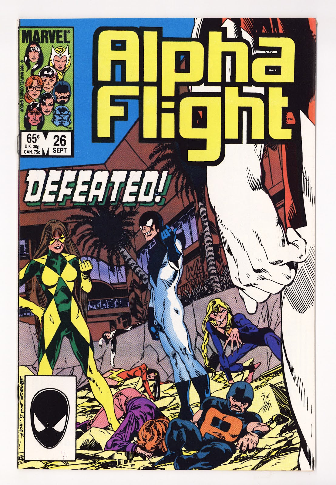Alpha Flight Vol 1 26 High Grade (1985) 