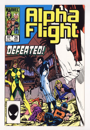 Alpha Flight Vol 1 26 High Grade (1985)