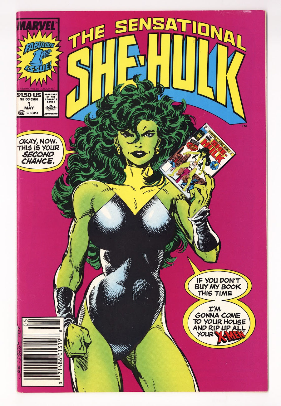 The Sensational She-Hulk Vol 2 1  VF- (7.5)   (1989)     