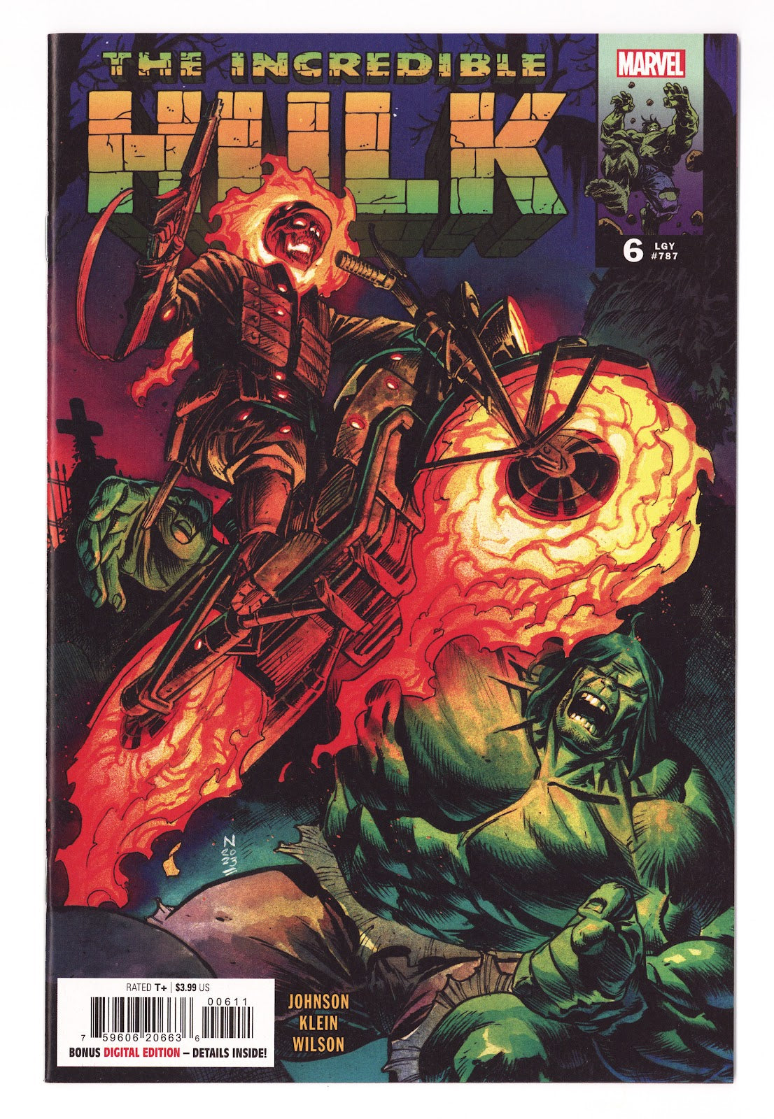Incredible Hulk Vol 4 6 (787) NM- (9.2) (2024) 