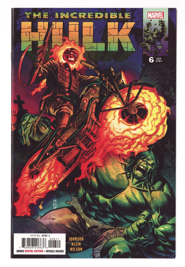 Incredible Hulk Vol 4 6 (787) NM- (9.2) (2024)