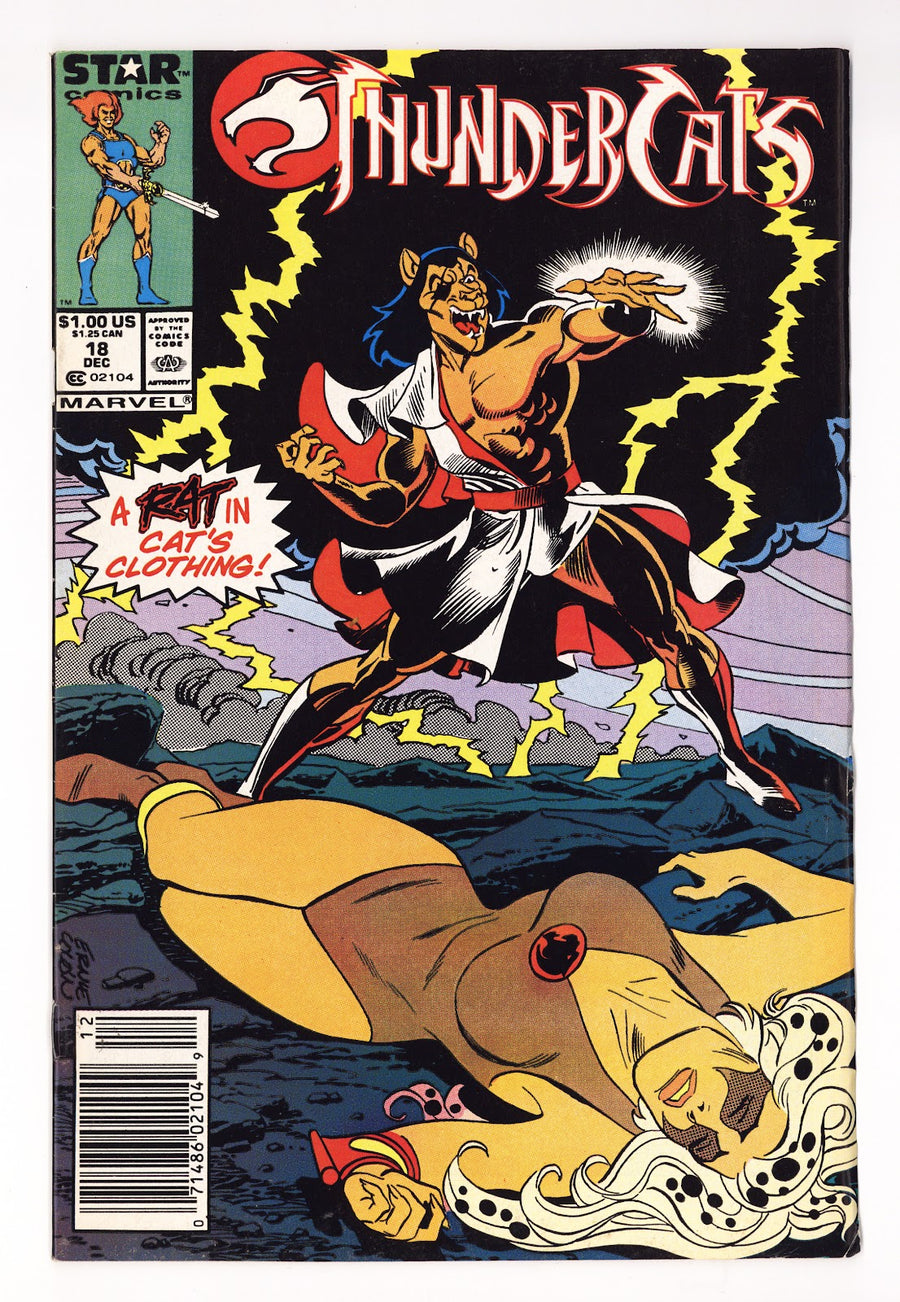 Thundercats Vol 1 17  FN/VF (7.0)   (1987)   Newsstand  