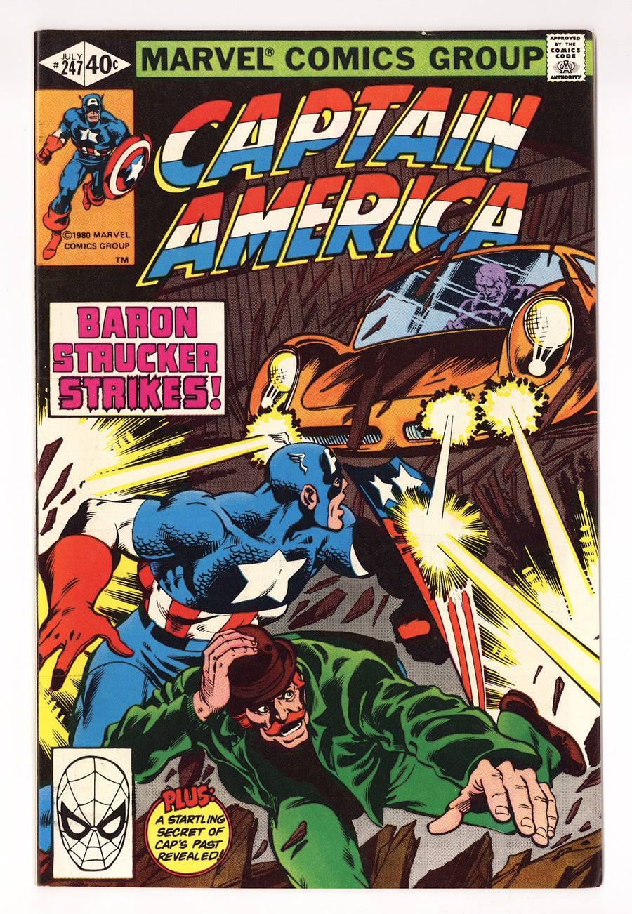 Captain America Vol 1 247  High Grade   (1980)