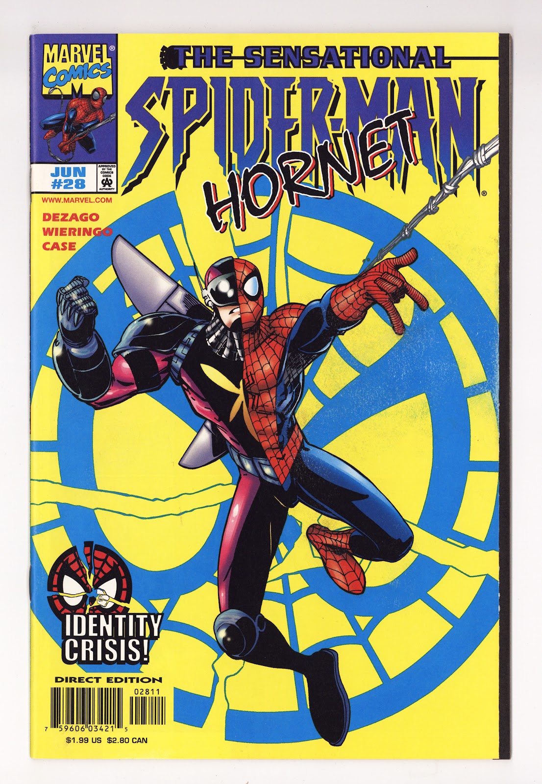 The Sensational Spider-Man Vol 1 28 High Grade (1998) Direct Edition 