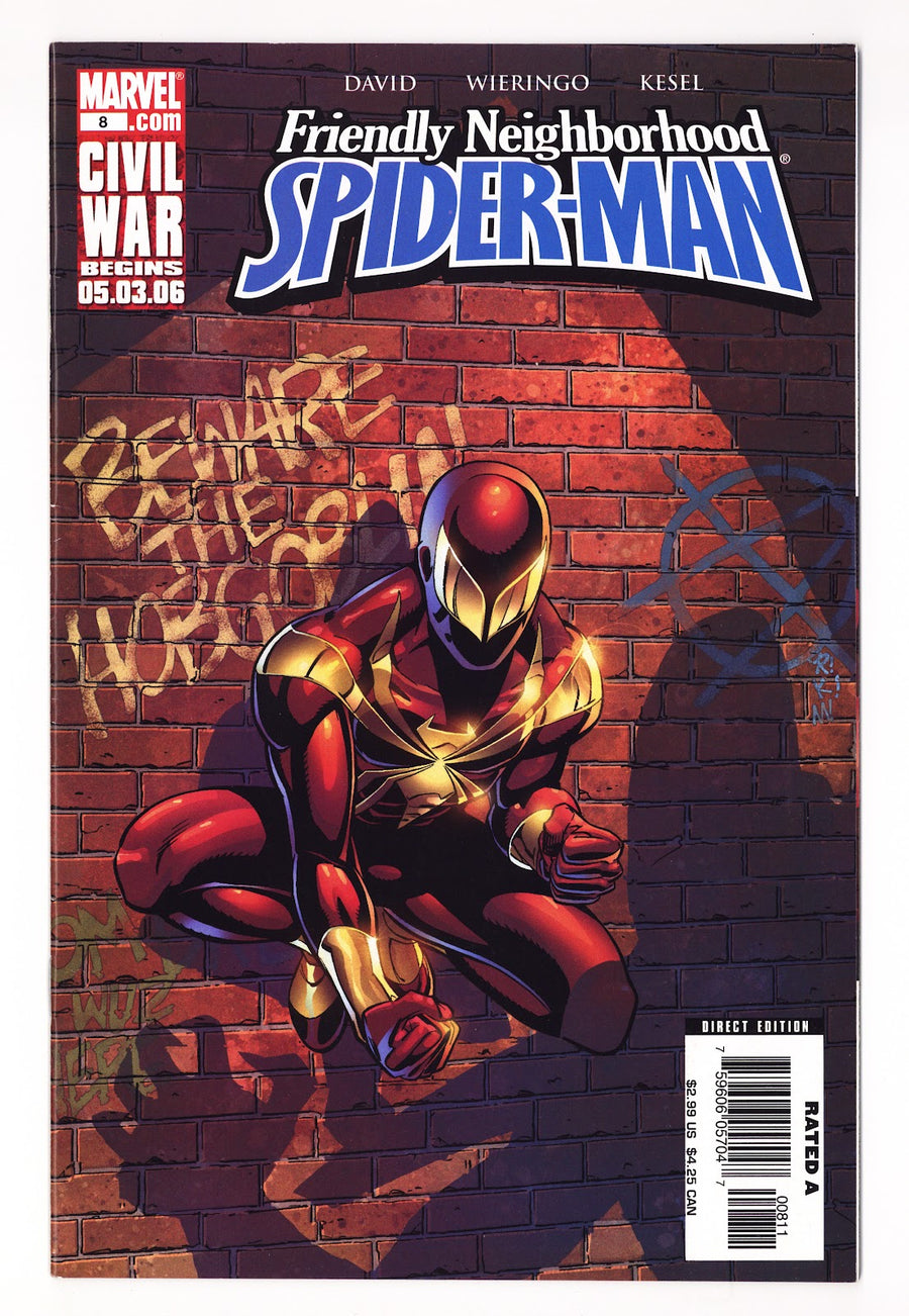 Friendly Neighborhood Spider-Man Vol 1 8  Mid Grade   (2006)   Newsstand