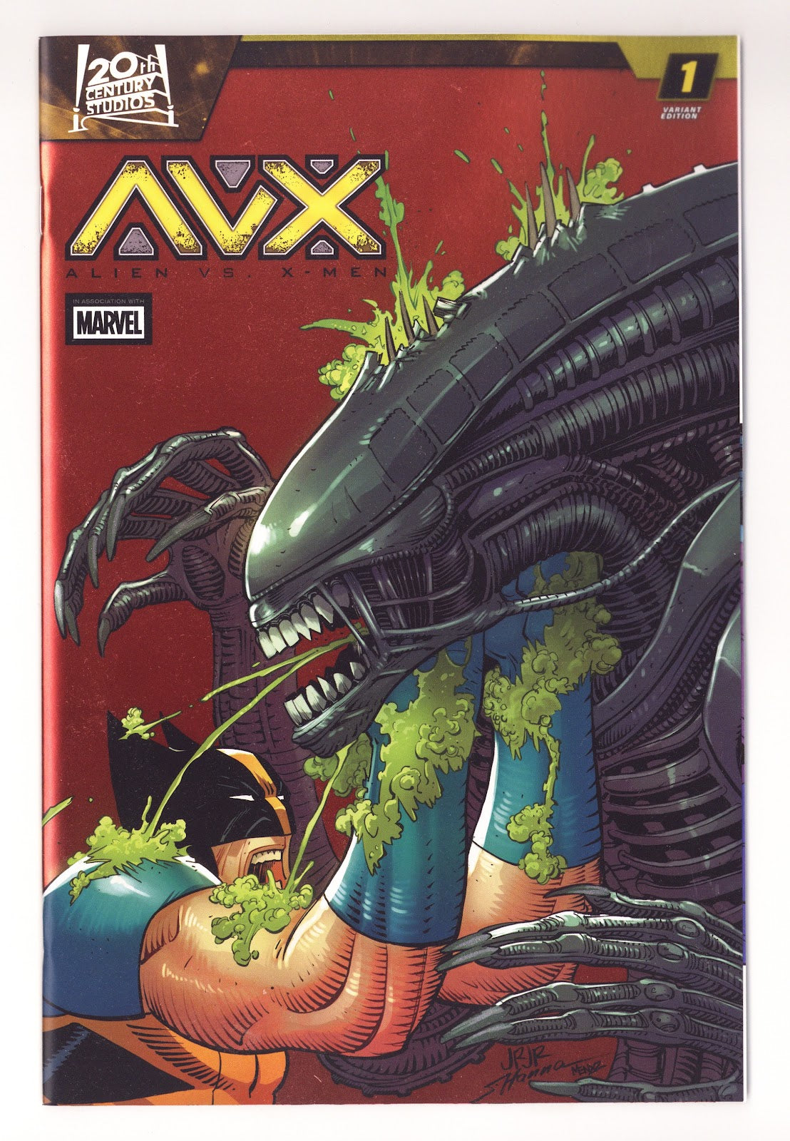 Alien Vs. X-Men #1 (2026) Jr. Foil Variant