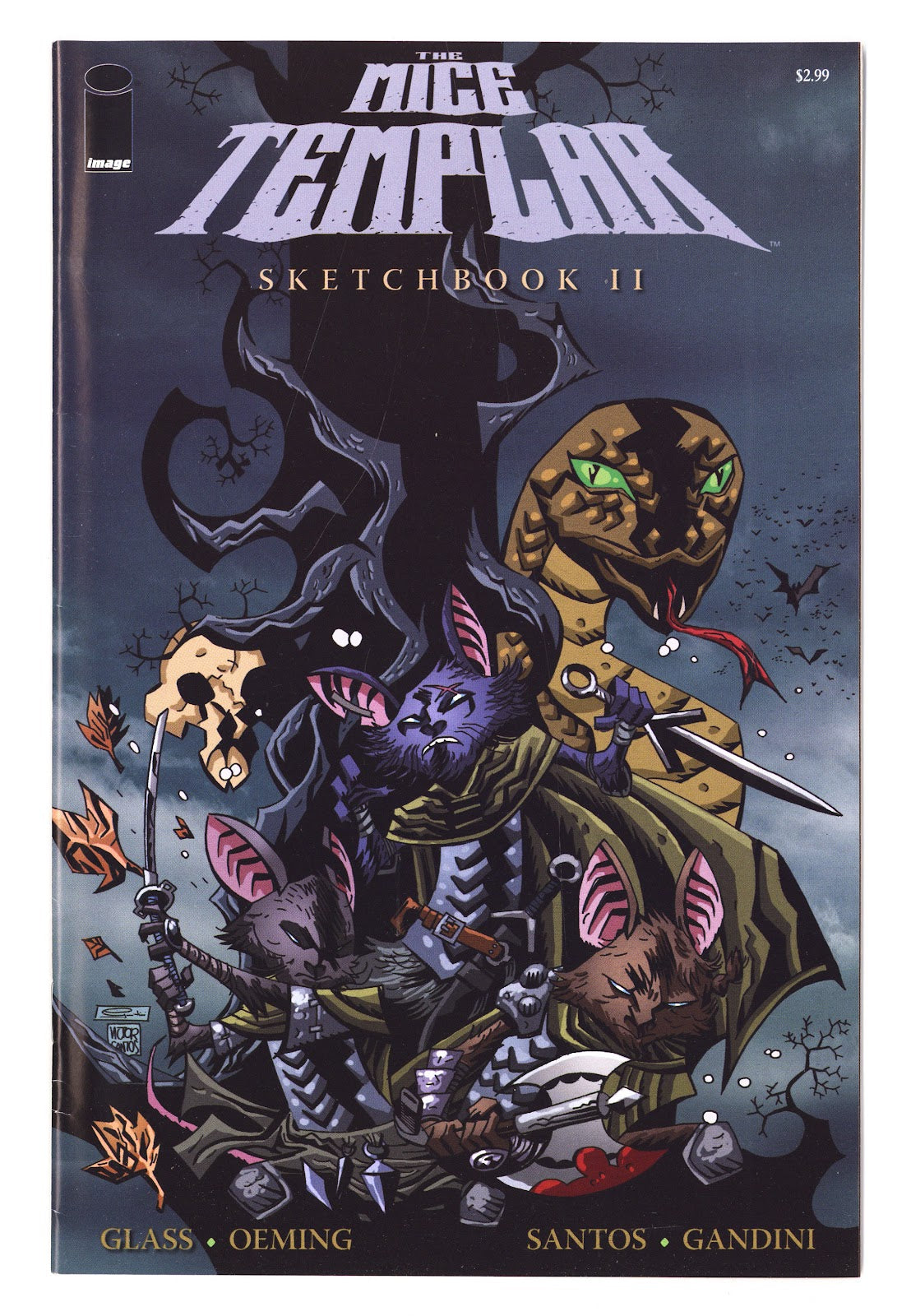 Mice Templar Sketchbook 2 Mid Grade (2010) 