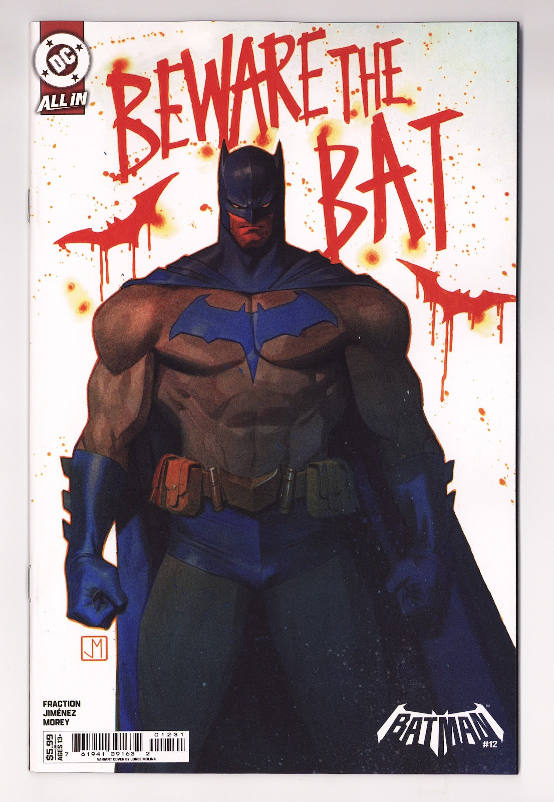 Batman Vol 4 12 Molina Variant (2026)