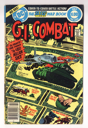 G.I. Combat Vol 1 231  Low Grade   (1981)   Newsstand