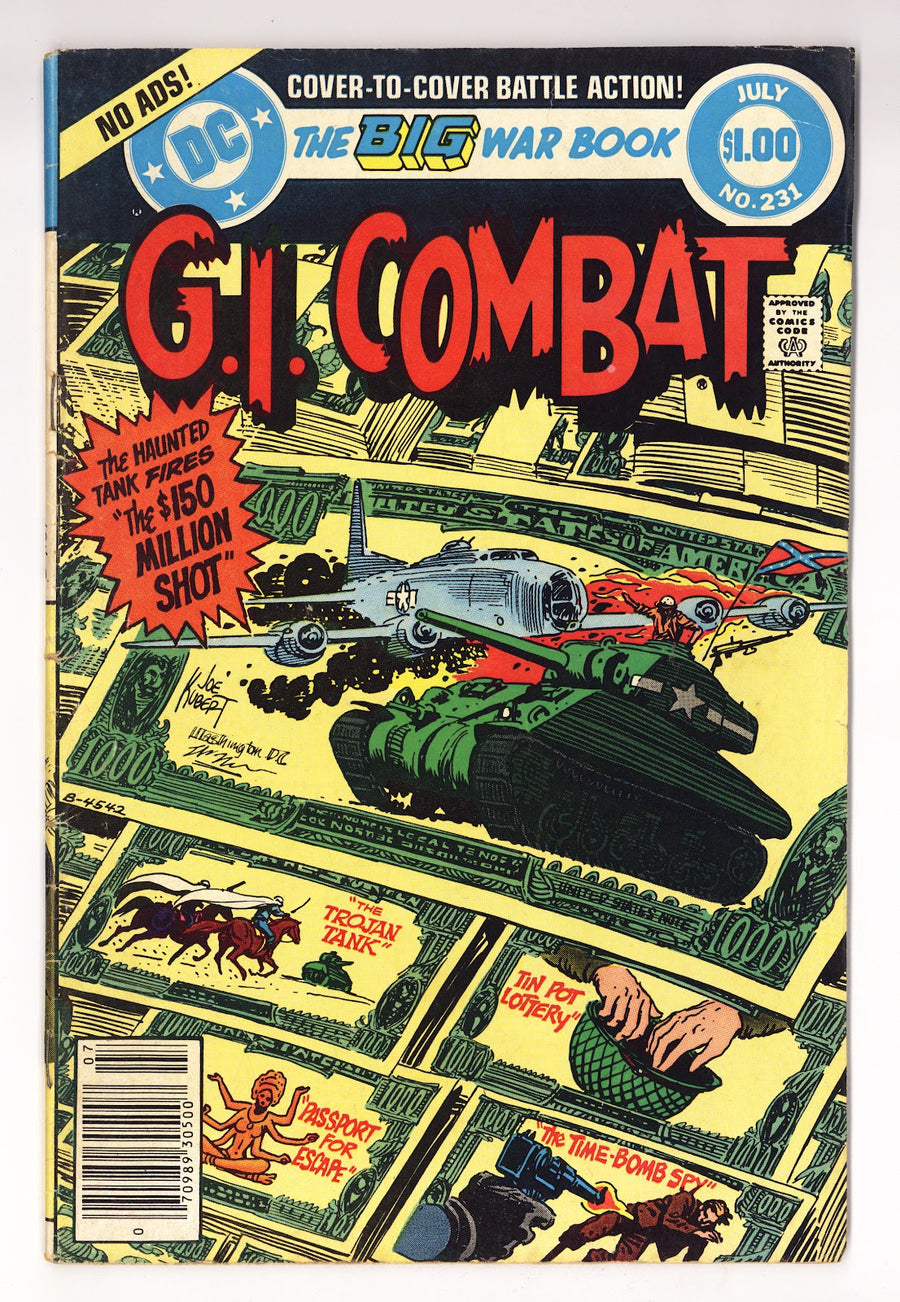 G.I. Combat Vol 1 231  Low Grade   (1981)   Newsstand