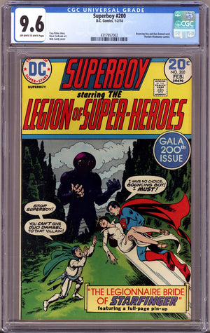 Superboy Vol 1 200 CGC 9.6 (NM+)   (1974)