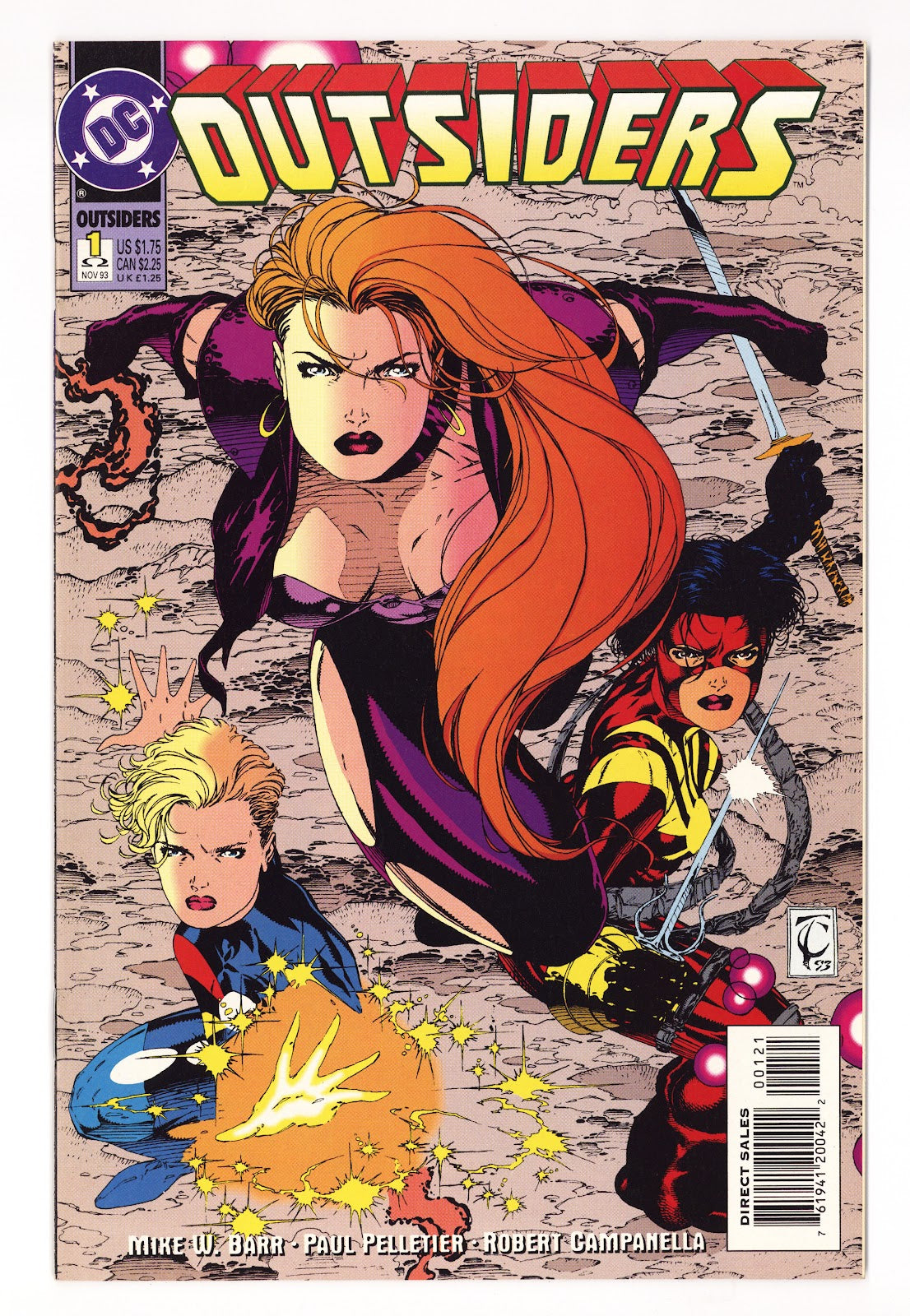 Outsiders Vol 2 1  High Grade   (1993)