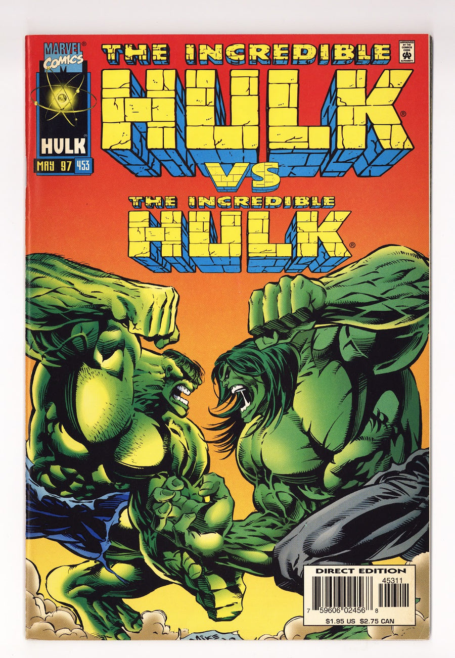 The Incredible Hulk Vol 1 453  Low Grade   (1997)     