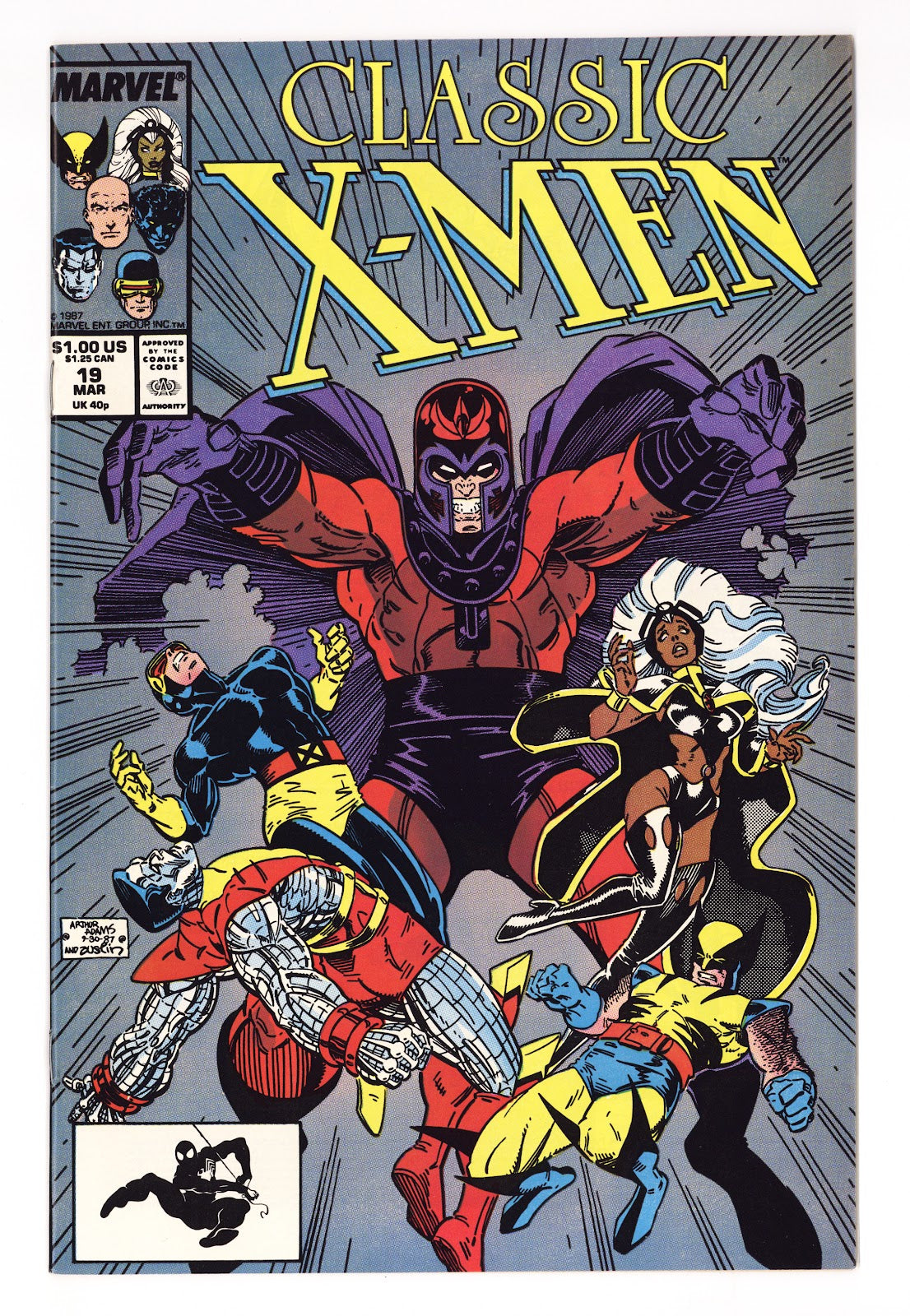 Classic X-Men 19 High Grade (1988) Direct 