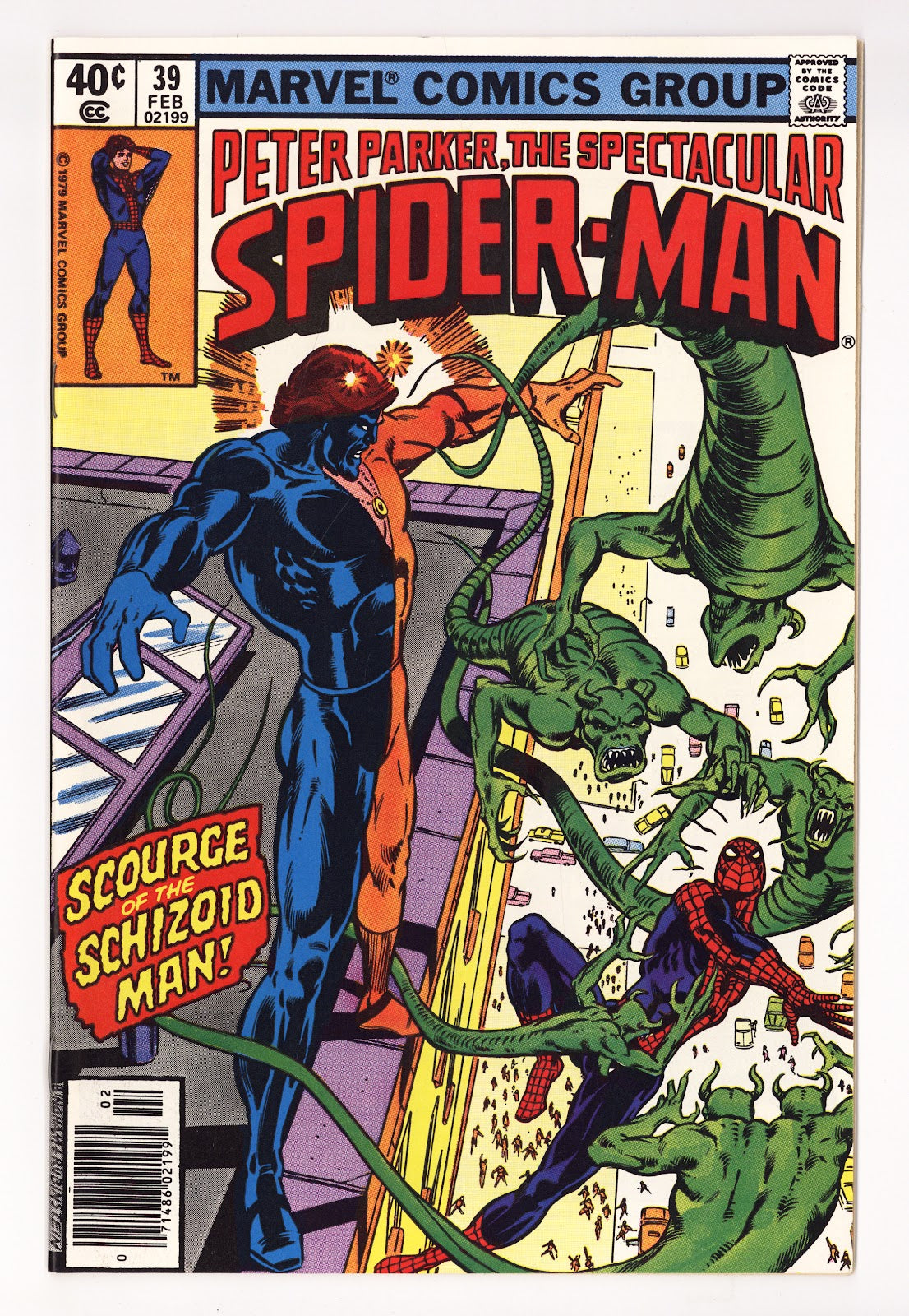The Spectacular Spider-Man Vol 1 39  High Grade   (1980)   Newsstand  