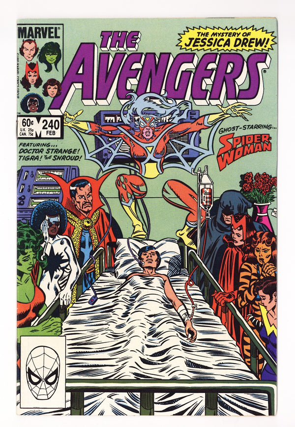 The Avengers Vol 1 240  Mid Grade   (1984)