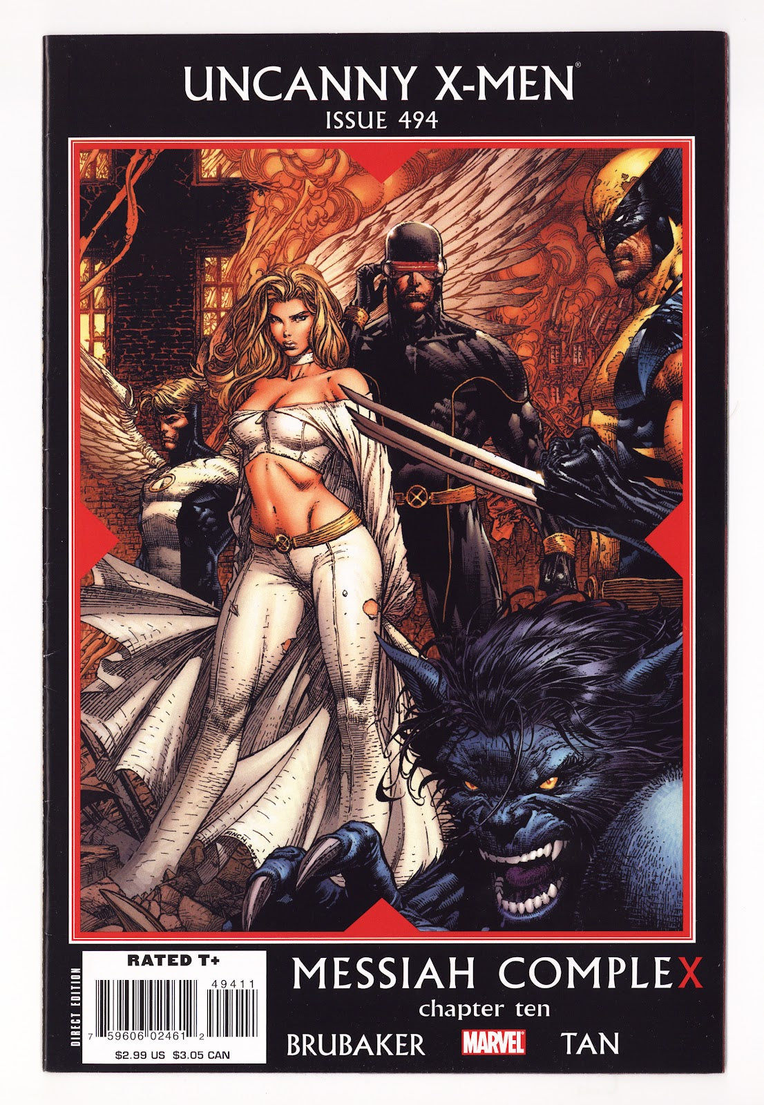 The Uncanny X-Men Vol 1 494  Mid Grade   (2008)     