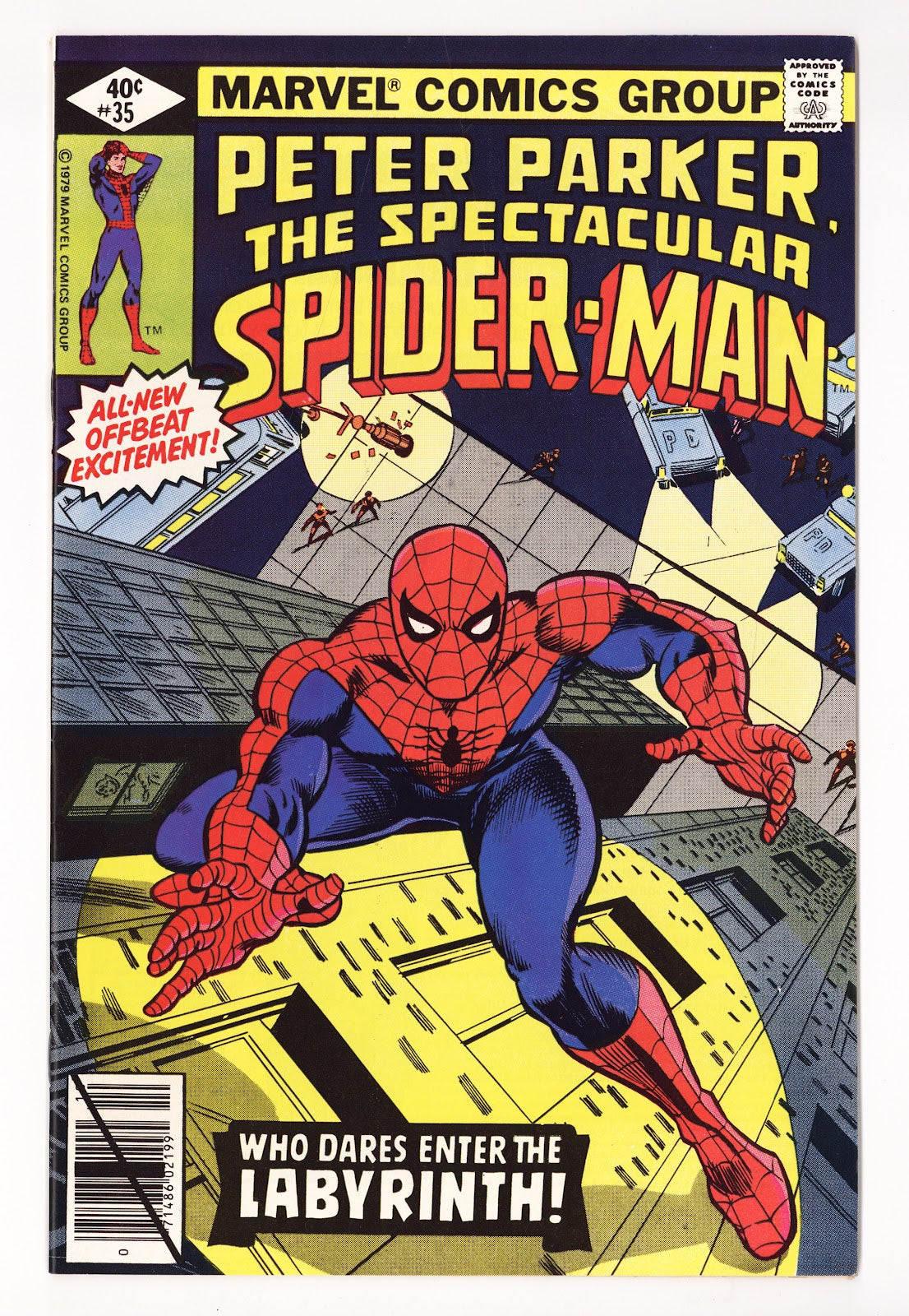 The Spectacular Spider-Man Vol 1 35  High Grade   (1979)     