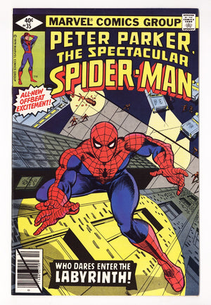 The Spectacular Spider-Man Vol 1 35  High Grade   (1979)