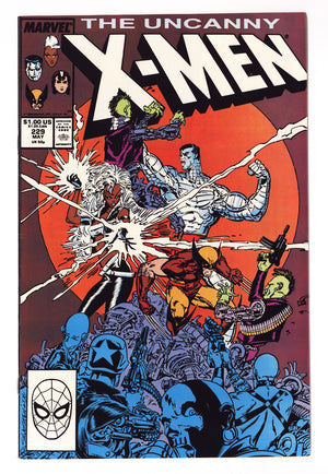 The Uncanny X-Men Vol 1 229  High Grade   (1988)