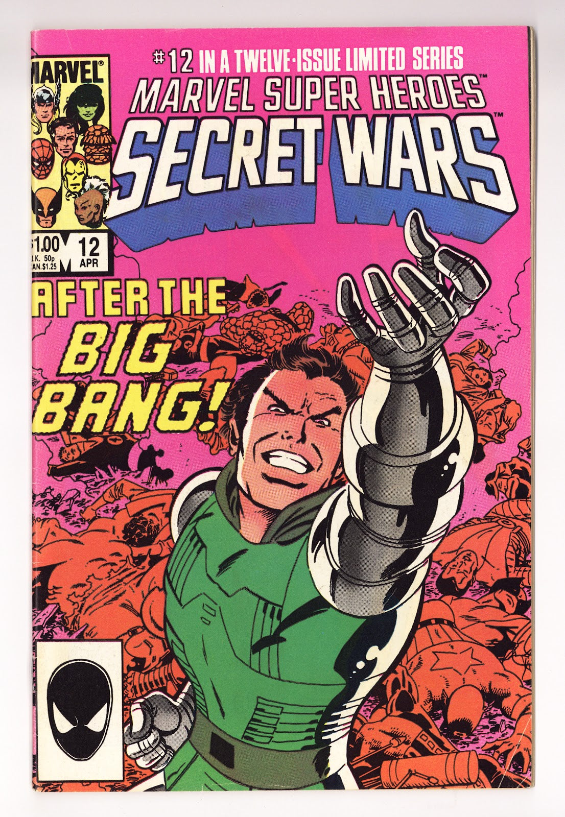 Marvel Super-Heroes Secret Wars Vol 1 12 FN+ (6.5) (1985) 