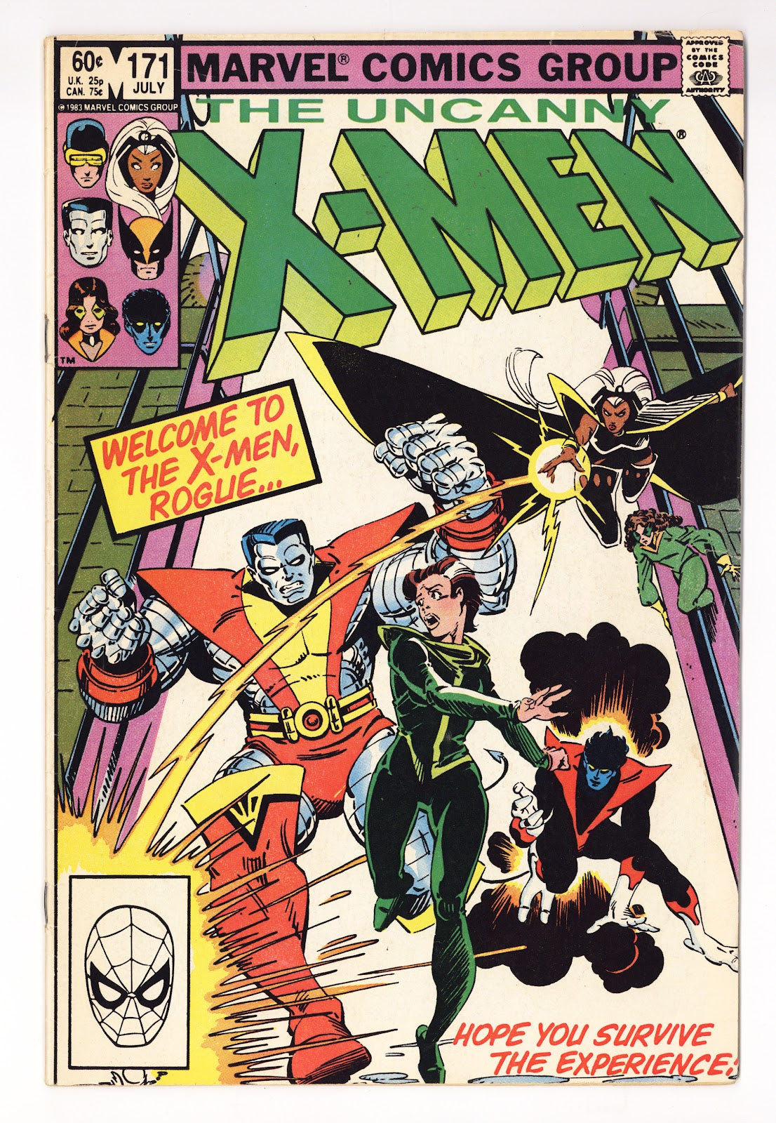 The Uncanny X-Men Vol 1 171  VG- (3.5)   (1983)     