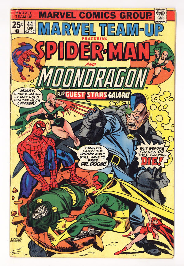 Marvel Team-Up Vol 1 44  Low Grade   (1976)   25¢