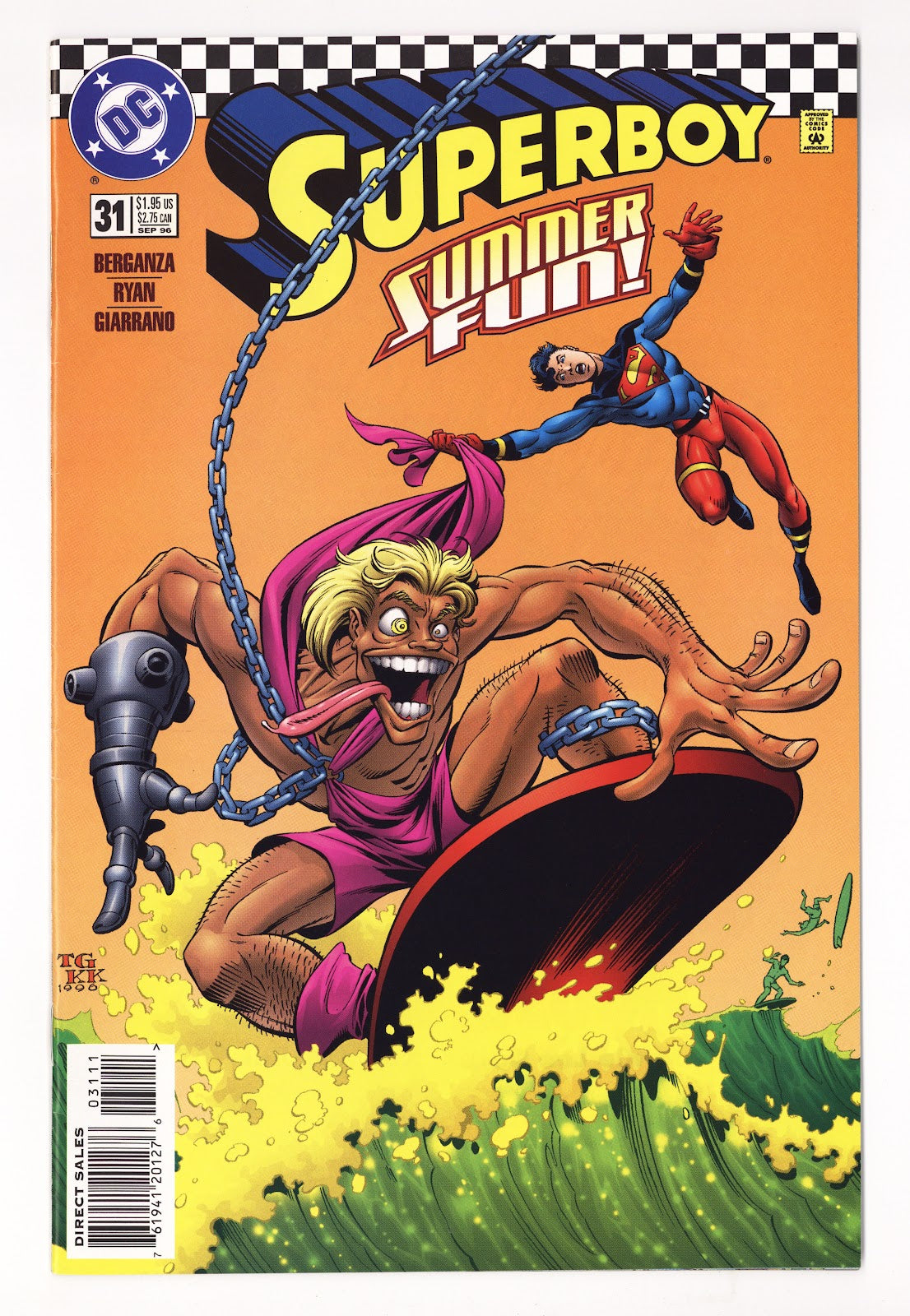 Superboy Vol 3 31  Mid Grade   (1996)