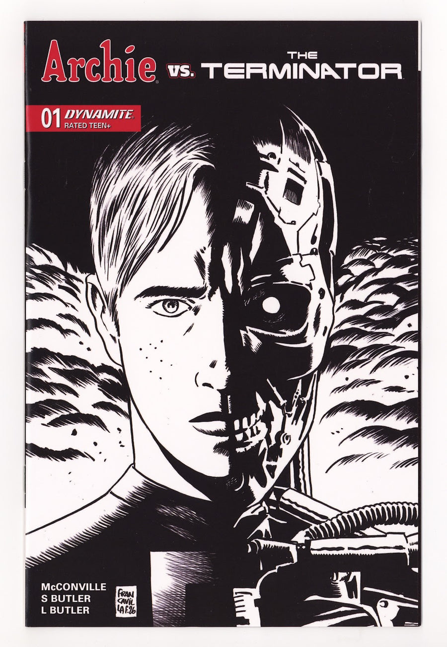 Archie vs the Terminator #1 NM (9.4) Line Incentive Variant