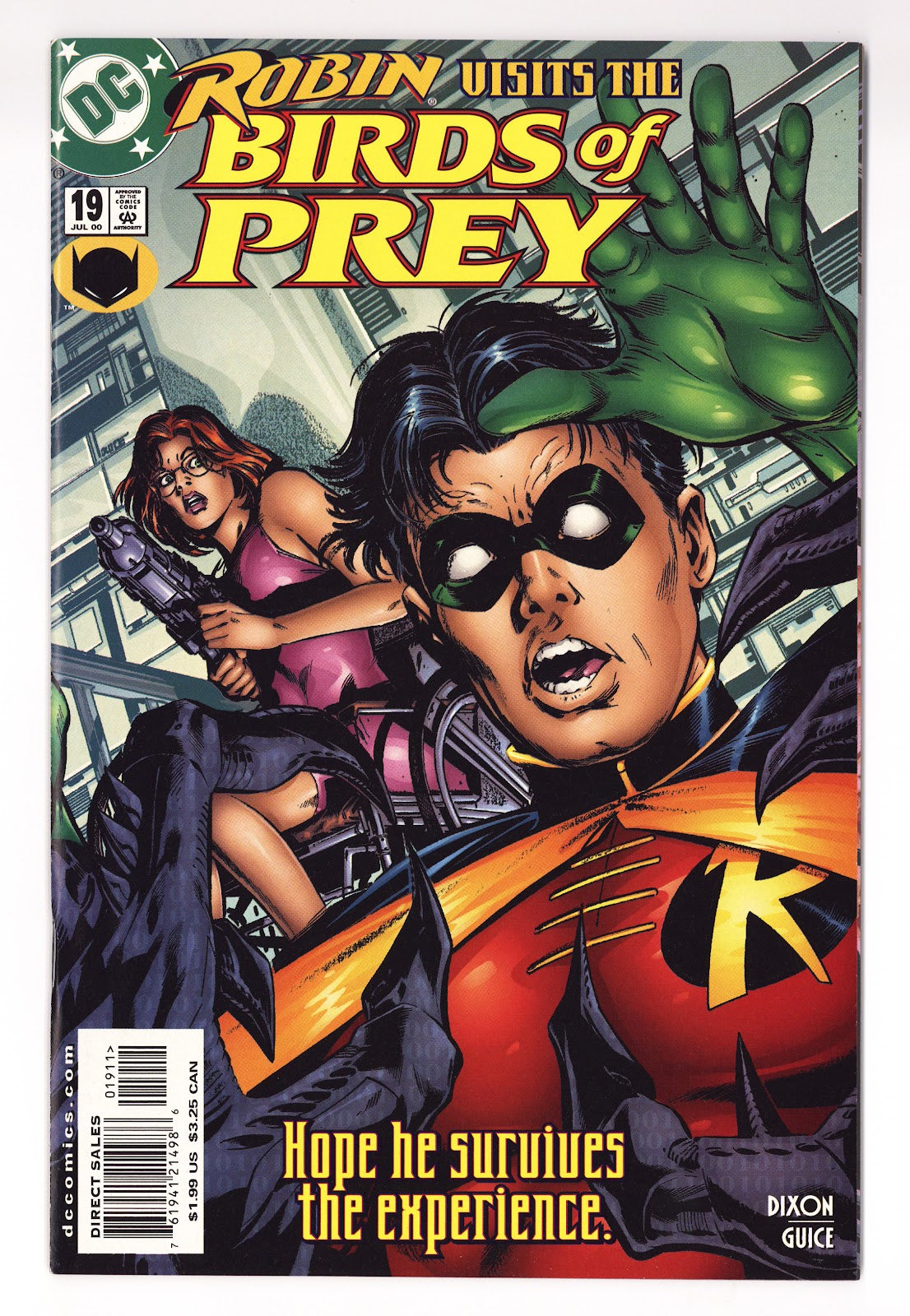 Birds of Prey Vol 1 19 High Grade (2000) 
