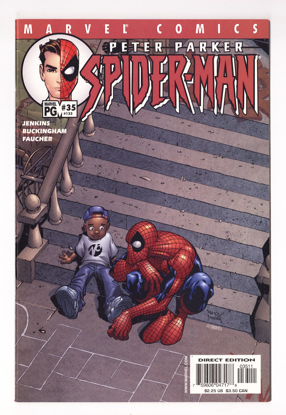 Peter Parker: Spider-Man 35 (133) High Grade (2001) Direct Edition 