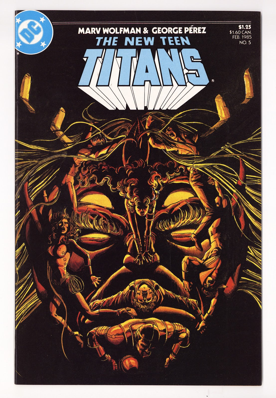 The New Teen Titans Vol 2 5 High Grade (1985) 