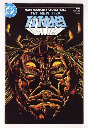 The New Teen Titans Vol 2 5 High Grade (1985)