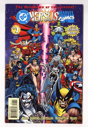 DC versus Marvel / Marvel versus DC   1  Mid Grade   (1996) Sales
