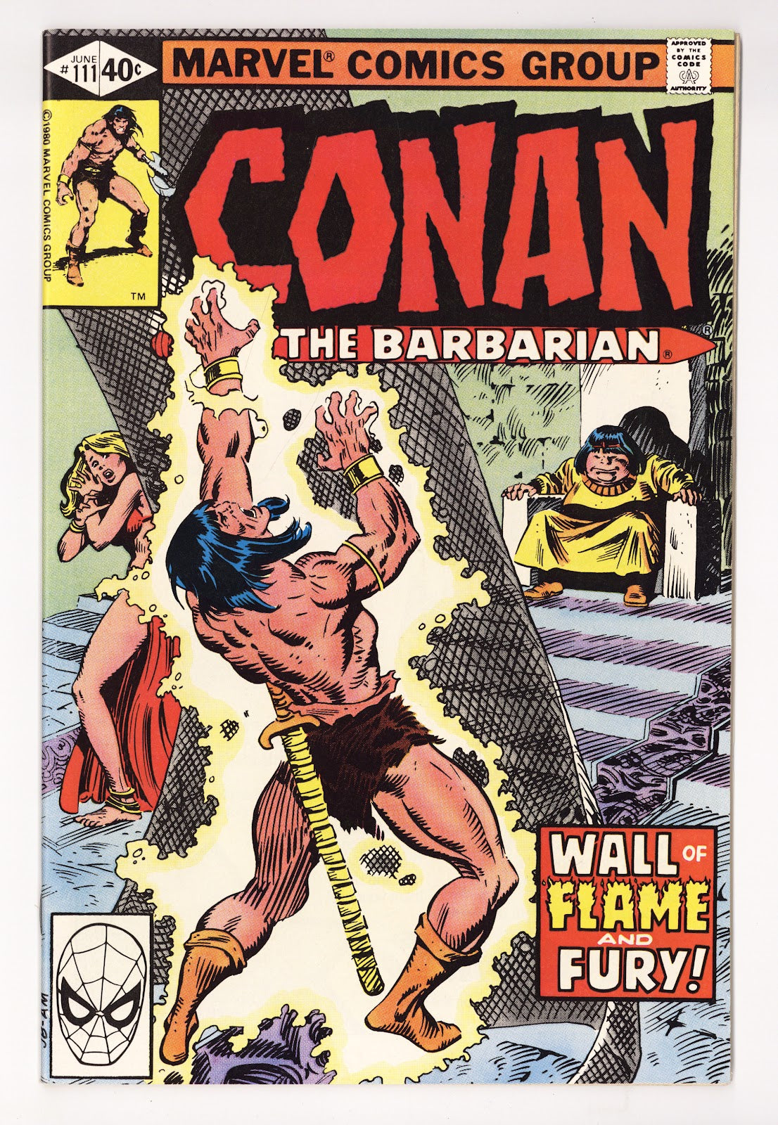 Conan the Barbarian Vol 1 111 High Grade (1980) 